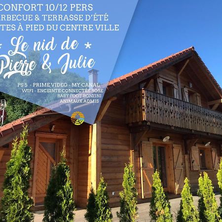 ⁂⁂ Le Nid De Pierre & Julie Cledicihome 2 Pas Du Centre Ville / Spa & Terasse Amenagee ⁂⁂ La Bresse Ngoại thất bức ảnh